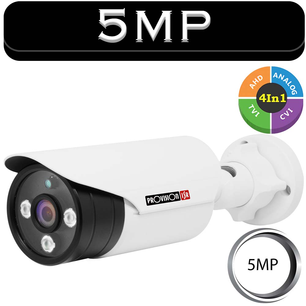 מצלמת צינור 5MP עדשה 2.8 מ”מ סדרה Pro