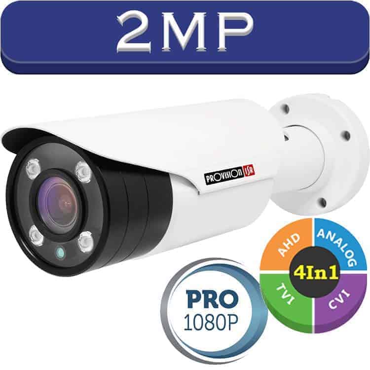 מצלמת צינור 2MP עדשה משתנה 2.8-12 מ”מ סדרה Pro